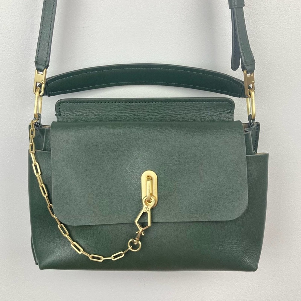 ZAC POSEN Bea Top Handle Leather Crossbody Bag - Picture 3 of 15